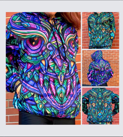 “Trust the mystery” Zip-Up Hooded Sweatshirt